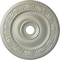 Ekena Millwork Logan Ceiling Medallion (Fits Canopies up to 6 1/8"), 24 1/4"OD x 3 7/8"ID x 2"P, Flash Copper CM24LO1FCS - alternate 1